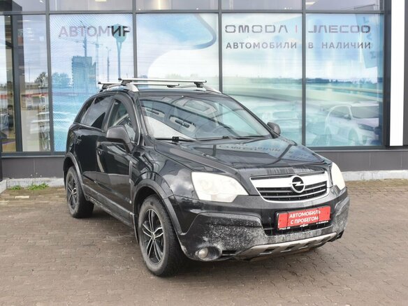 2007 Opel Antara I, чёрный - вид 2
