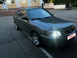 2003 Hyundai Accent ТагАЗ II, серый, 280000 рублей, вид 2