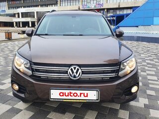 2014 Volkswagen Tiguan I Рестайлинг, коричневый, 2100000 рублей, вид 4