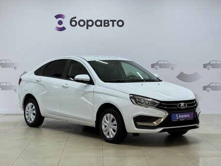 2023 Lada (ВАЗ) Vesta I Рестайлинг (NG), белый, 1175000 рублей, вид 3