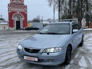 2002 Mazda 626 V (GF), голубой, 190000 рублей, вид 1
