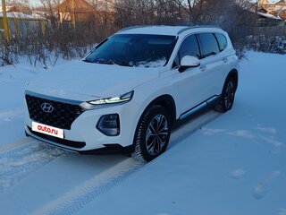 2019 Hyundai Santa Fe IV, белый, 2990000 рублей, вид 1