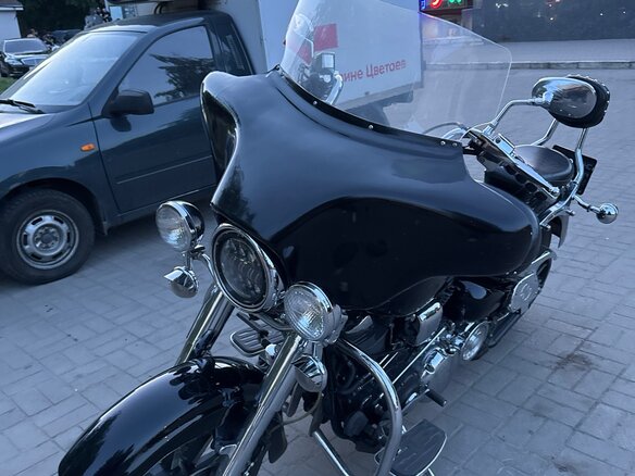 2005 Yamaha XV 1700 Road Star, чёрный, 610000 рублей - вид 10
