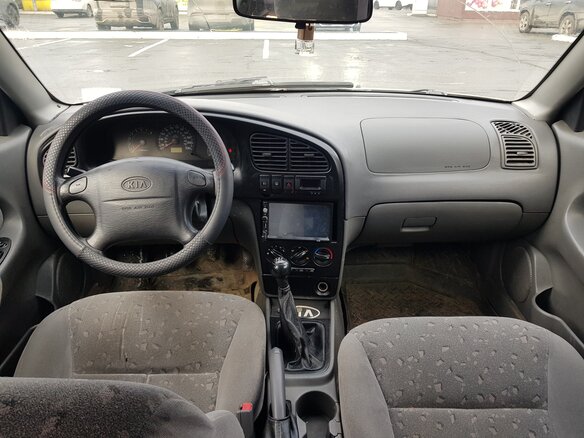 2008 Kia Spectra I Рестайлинг 2, золотистый, 199900 рублей - вид 5