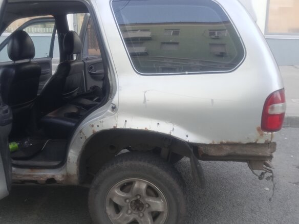 2003 Kia Sportage Grand I, серый, 150000 рублей - вид 20