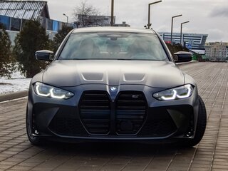 2021 BMW M3 Competition Package VI (G80), чёрный, 7176406 рублей, вид 1