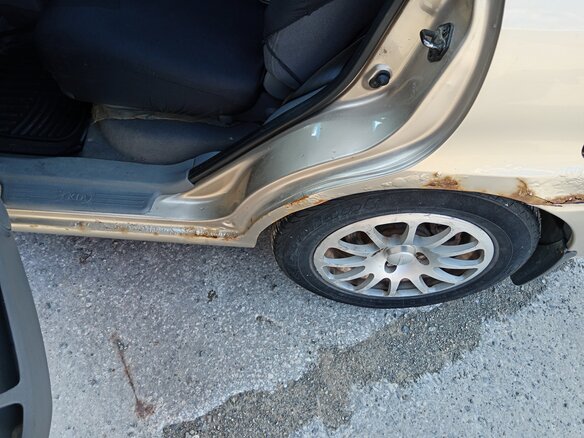 2004 Kia Carens I (RS) Рестайлинг, бежевый, 335000 рублей - вид 14