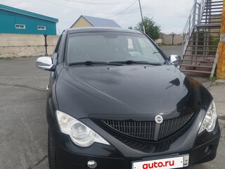2011 SsangYong Actyon Sports I, чёрный, 900000 рублей, вид 1