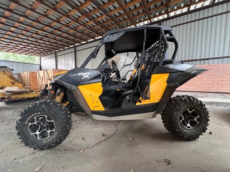 2013 BRP Can-Am Maverick 1000R, жёлтый, 1050000 рублей, вид 4