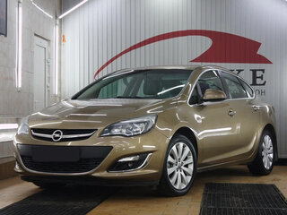 2013 Opel Astra J Рестайлинг, бежевый, 709000 рублей, вид 1