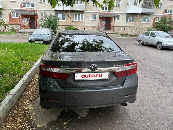 2013 Toyota Camry VII (XV50), серый, 1950000 рублей - вид 2