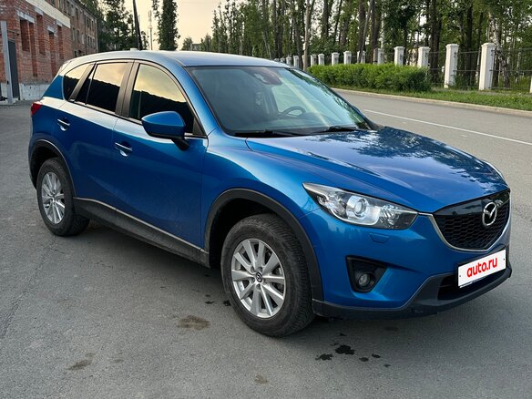 2013 Mazda CX-5 I, синий, 1800000 рублей - вид 2