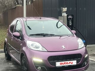 2014 Peugeot 107 I Рестайлинг 2, фиолетовый, 600000 рублей, вид 1