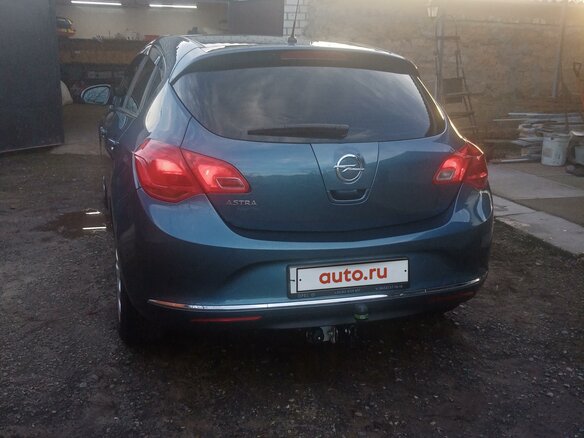 2013 Opel Astra J Рестайлинг, синий, 1100000 рублей - вид 8