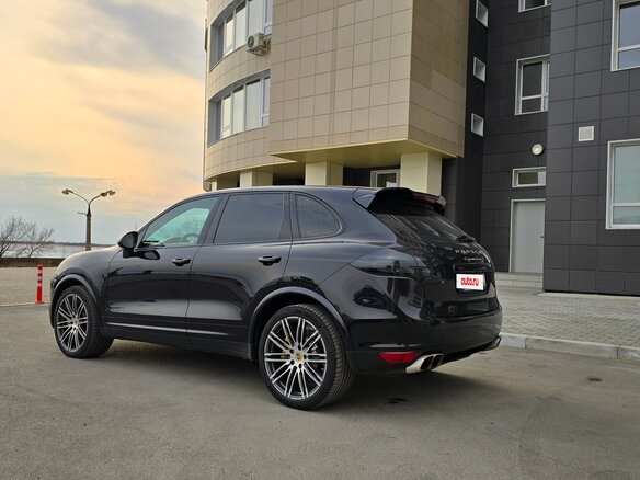 2012 Porsche Cayenne Turbo S II (958), чёрный, 3700000 рублей - вид 7