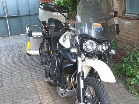 2012 Triumph Tiger 800, белый, 580000 рублей, вид 2