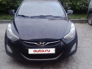 2011 Hyundai Elantra V (MD), чёрный, 970000 рублей, вид 1