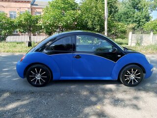 2001 Volkswagen Beetle I (A4), синий, 580000 рублей, вид 2