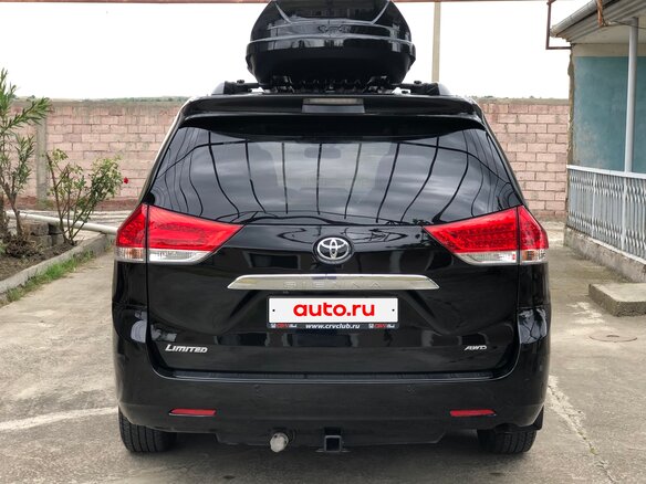 2012 Toyota Sienna III, чёрный, 2535000 рублей - вид 14
