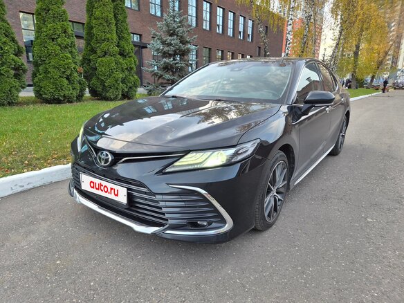 2023 Toyota Camry US Market VIII (XV70) Рестайлинг, чёрный, 3500000 рублей