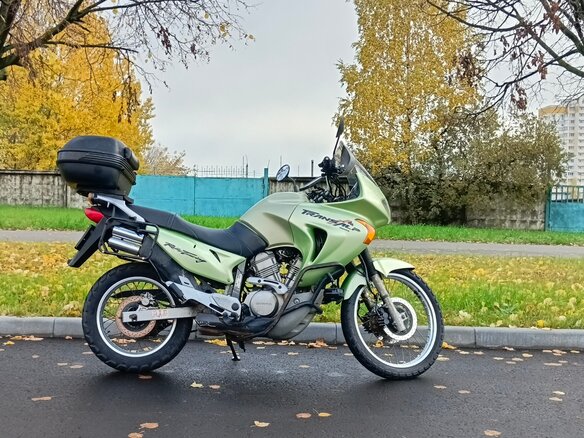 2000 Honda XL650V Transalp, зелёный, 380000 рублей