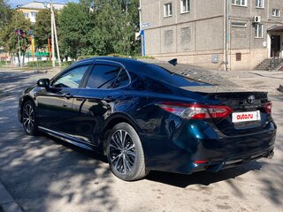 2019 Toyota Camry US Market VIII (XV70), чёрный, 3000000 рублей, вид 4