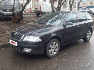 2008 Skoda Octavia II (A5), чёрный, 550000 рублей, вид 2