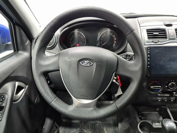 2019 Lada (ВАЗ) Granta I Рестайлинг, синий, 650000 рублей - вид 11