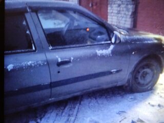 2002 Renault Symbol I Рестайлинг, серый, 125000 рублей, вид 2