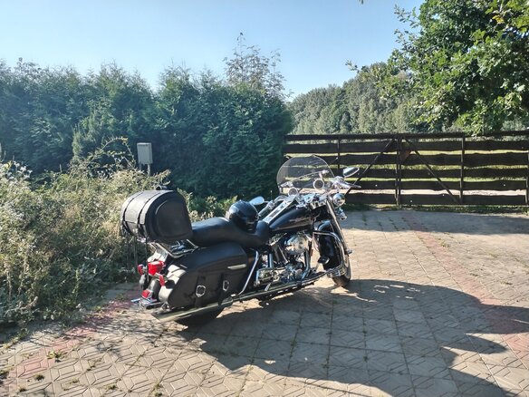 2006 Harley-Davidson Road King, чёрный, 620000 рублей - вид 12