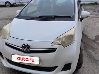 2013 Toyota Ractis II, белый, 880000 рублей, вид 1