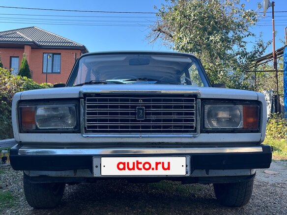 2008 Lada (ВАЗ) 2107, белый, 175000 рублей - вид 1