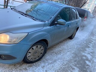 2008 Ford Focus II Рестайлинг, голубой, 550000 рублей, вид 2