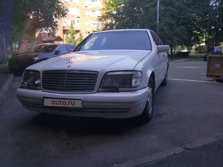 1995 Mercedes-Benz S-Класс 350 III (W140), белый, 3100000 рублей, вид 1