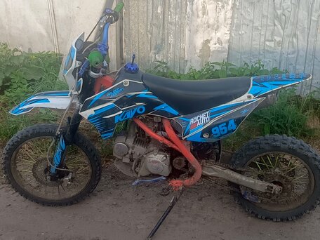 2023 Kayo Basic TT125EM, синий, 79999 рублей, вид 4