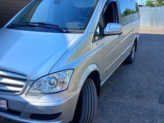 2014 Mercedes-Benz Viano Long L2 I (W639) Рестайлинг, серебристый, 2300000 рублей, вид 2
