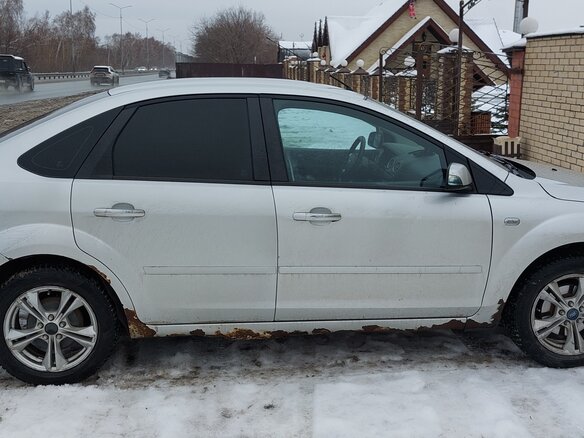 2007 Ford Focus II, серебристый, 280000 рублей - вид 1