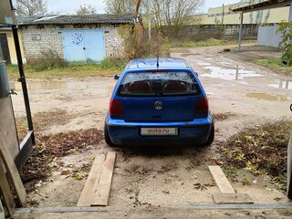 2001 Volkswagen Polo III Рестайлинг, синий, 280000 рублей, вид 5