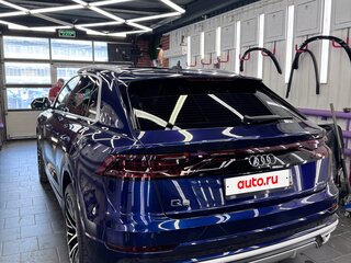 2020 Audi Q8 50 TDI I (4M), синий, 9700000 рублей, вид 3