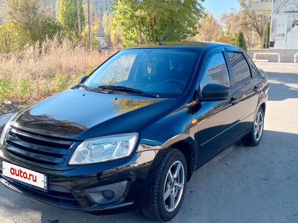 2016 Lada (ВАЗ) Granta I, чёрный, 520000 рублей