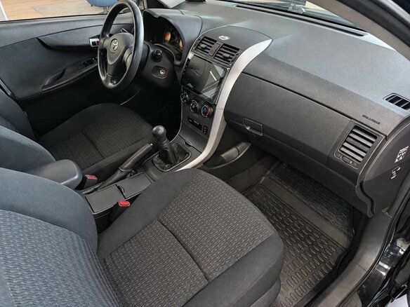 2007 Toyota Corolla X (E140, E150), чёрный, 670000 рублей - вид 7