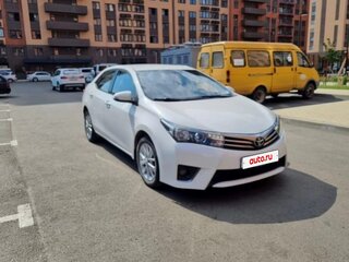 2014 Toyota Corolla XI (E160, E170, E180), белый, 1100000 рублей, вид 3