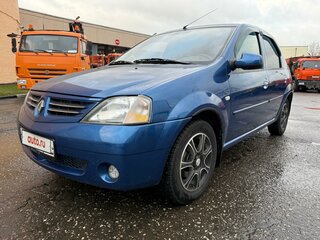 2007 Renault Logan I, синий, 460000 рублей, вид 1