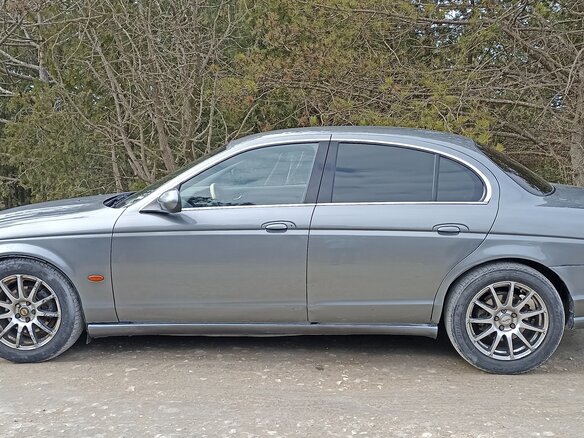 2003 Jaguar S-Type I, серый, 550000 рублей - вид 5