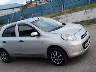 2016 Nissan March IV (K13) Рестайлинг, серебристый, 550000 рублей, вид 2