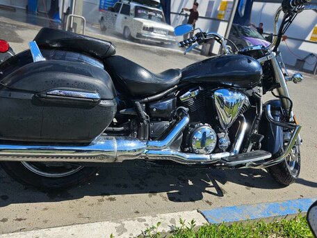 2008 Yamaha XVS1300, чёрный, 585000 рублей, вид 4