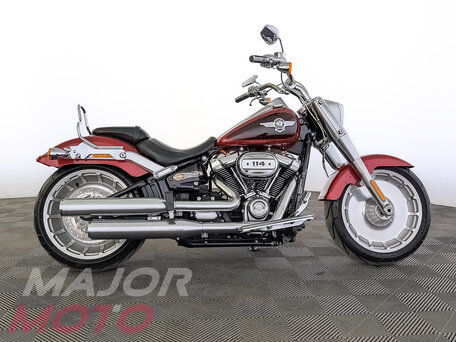 2018 Harley-Davidson Fat Boy, красный, 1760000 рублей, вид 1