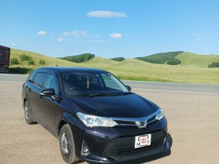 2018 Toyota Corolla Fielder XI (E160, E170) Рестайлинг 2, чёрный, 1550000 рублей, вид 1