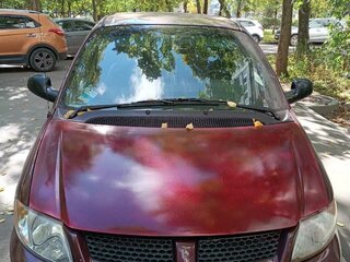 2001 Dodge Caravan Grand IV, пурпурный, 440000 рублей, вид 2