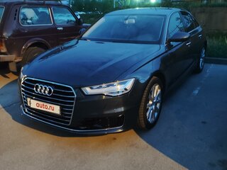 2015 Audi A6 IV (C7) Рестайлинг, синий, 1885000 рублей, вид 2